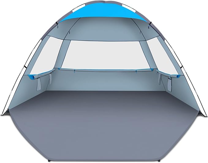 Gorich Beach Tent Sun Shelter for 3/4-5/6-7/8-10 Person with UPF 50ï¼?UV Protection, Lightweight &