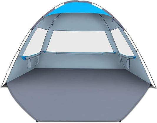 Gorich Beach Tent Sun Shelter for 3/4-5/6-7/8-10 Person with UPF 50ï¼?UV Protection, Lightweight &