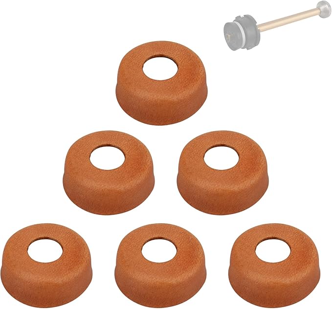 Lantern Accessories - 6 Pcs Leather Pump Cups for Coleman Gas Lantern 220 200 242 425 413 236 237