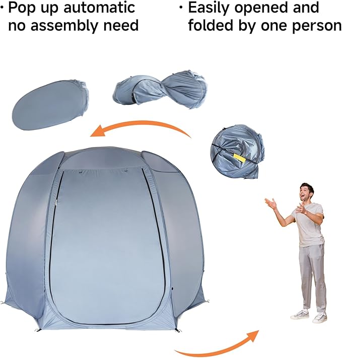 Alvantor Pop Up Screen Tent House Room Instant Outdoor Camping Canopy Sun Shelter Gazebo for Patio
