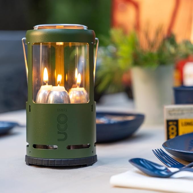 UCO Candlelier Candle Lantern, Candle Lanterns for Real Candles, Perfect Outdoor Gear for Camping