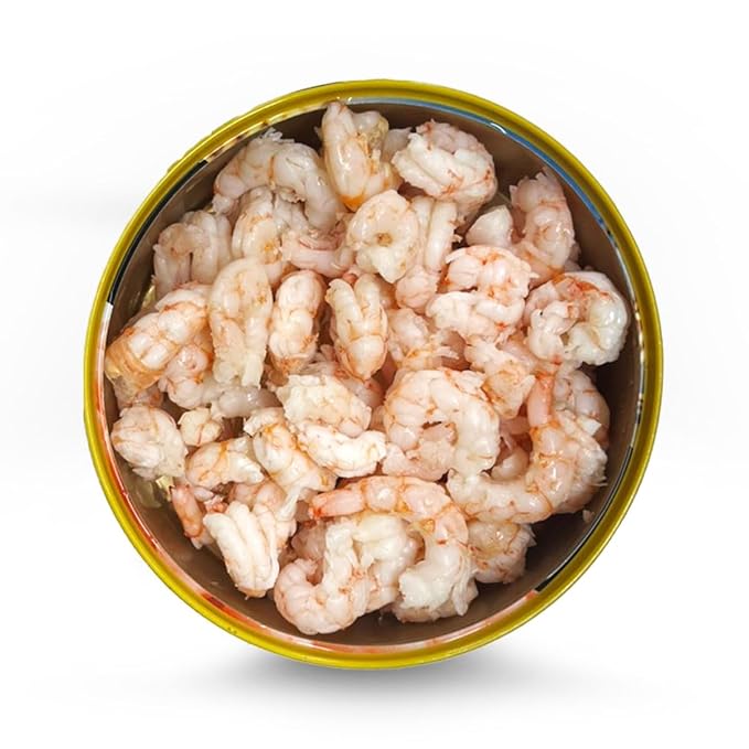 MW Polar Tiny Shrimp Without Vein 6.35 oz (Pack of 1), Wild Caught, Ready to Eat, Denmark Cold