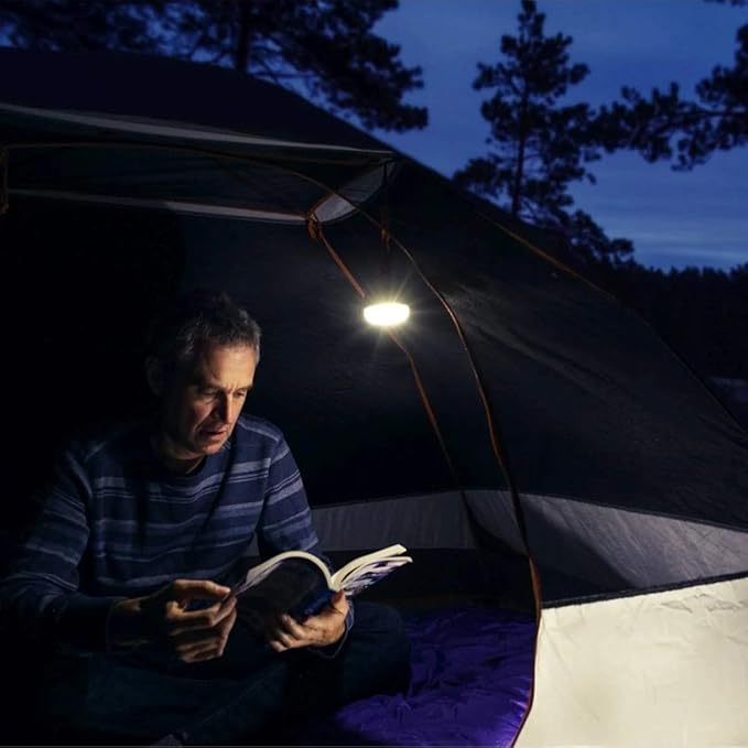 AlltroLite 2 Pack LED Camping Lantern - Battery Powered LED Lantern, Waterproof Lantern, Perfect