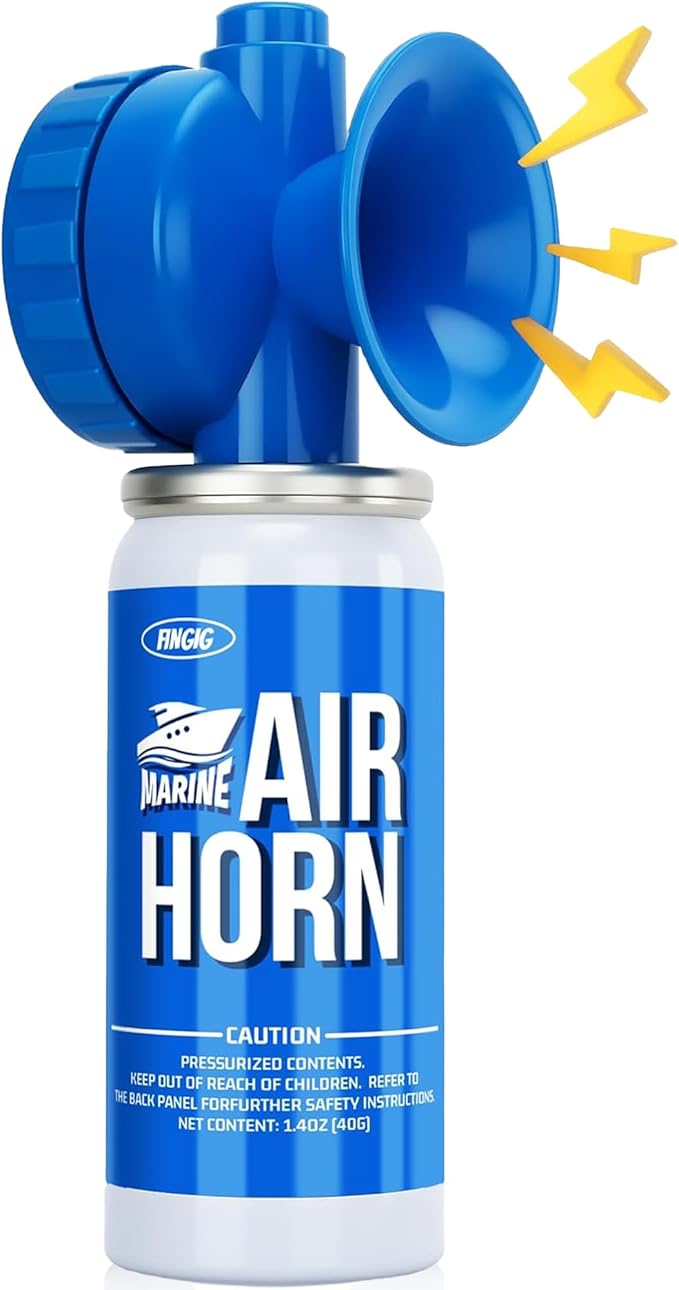 1.4oz Boat Air Horn, Loud Mini Safety Horn Can, Sports Event Starting Horn, Mini Small Compressed