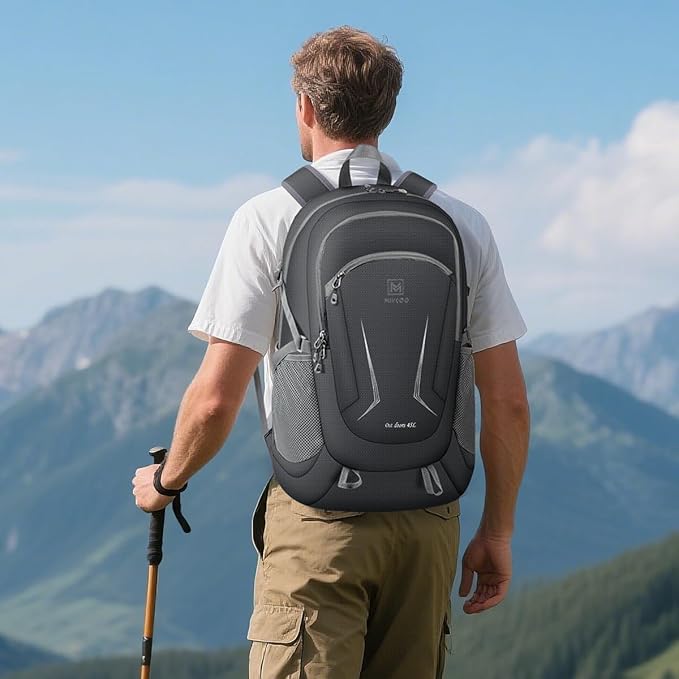 MIYCOO Backpack - Ultra Lightweight Packable Backpack for Travel Camping, 45L Hiking Back Pack