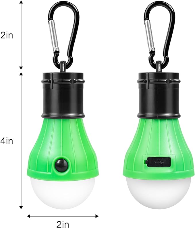 Led Camping Lantern USB Rechargeable,Outdoor Tent Lights for Camping Hanging,Kids with Clip Hook