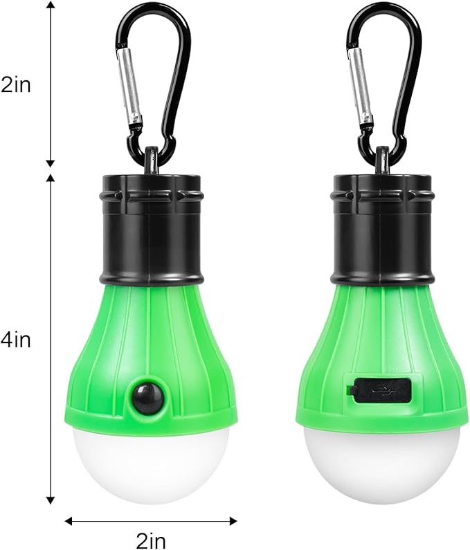 Led Camping Lantern USB Rechargeable,Outdoor Tent Lights for Camping Hanging,Kids with Clip Hook