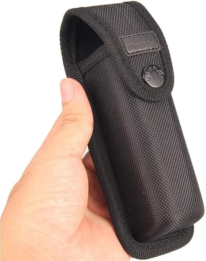 ULTRAFIRE Tactical Flashlight with Holster, 1000 Lumens Single Mode LED Flashlight with Duty Belt