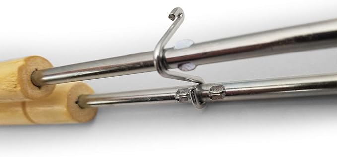 Coghlan's Pre-Seasoned Cast Iron Broiler with Removable Handles, Break-Apart Hinge ??Ideal for