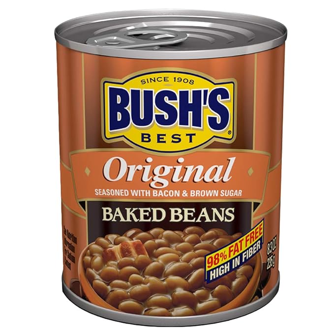 Bush's Best 3 Original Baked Beans, 3 Country Style Baked Beans, 8.3 Oz Variety Pack, 1 CT