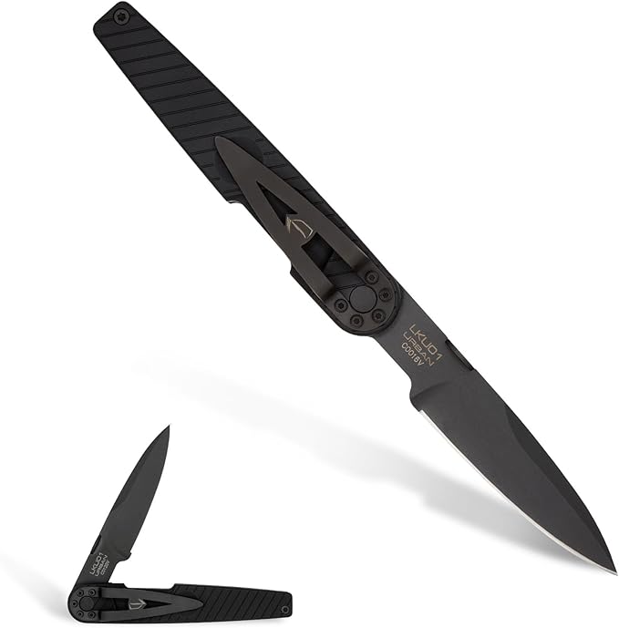 Extrema Ratio - LKU01 (Urban Dark), Böhler N690 Steel Blade 58 HRC, Black Burnished Finish, Smooth