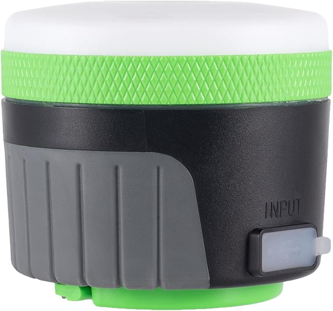 LIT-PaTH LED Camping Lantern, Rechargeable Light with Magnet Base, 4400 mAh, Survival Kit for