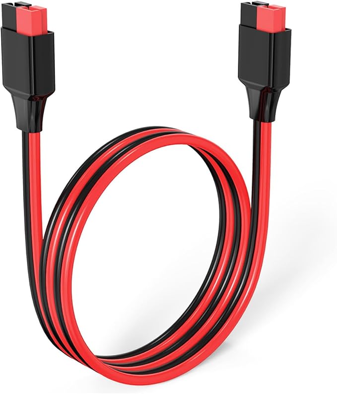 10AWG 2FT Anderson Extension Cable 2 6 10 20 35 50FT Solar Extension Cable Anderson Connector for
