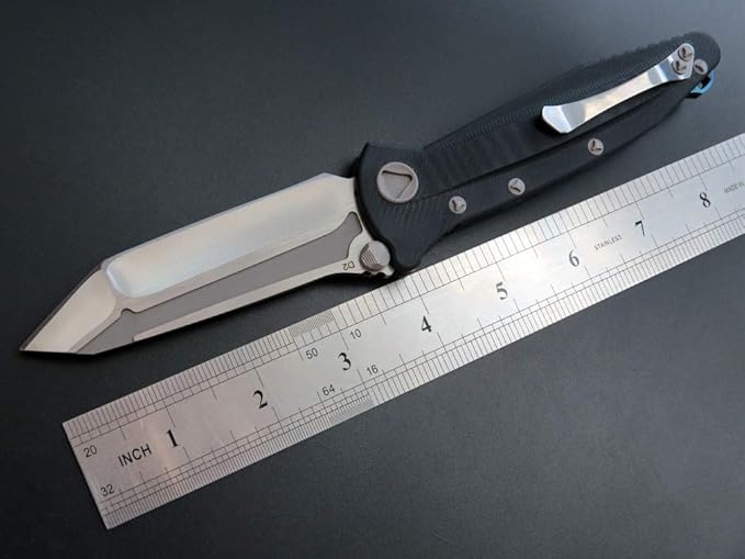 Eafengrow EF55 Pocket Knife Folding Knife G10 Handle D2 Steel Blade Folder EDC Tool Knifes for
