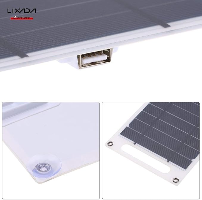 Solar Panel Charger USB Port Portable High Power Paper Shaped Monocrystalline Silicon for Cell