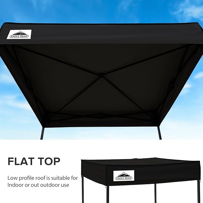 EAGLE PEAK Flex Compact 5x5 Pop-up Canopy Changing Room, Portable Privacy Dressing Room for Indoor