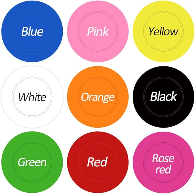 100 Custom Plastic Poker Chips, Print with Personalized Text, for Texas Hold'em Poker, Card Club or