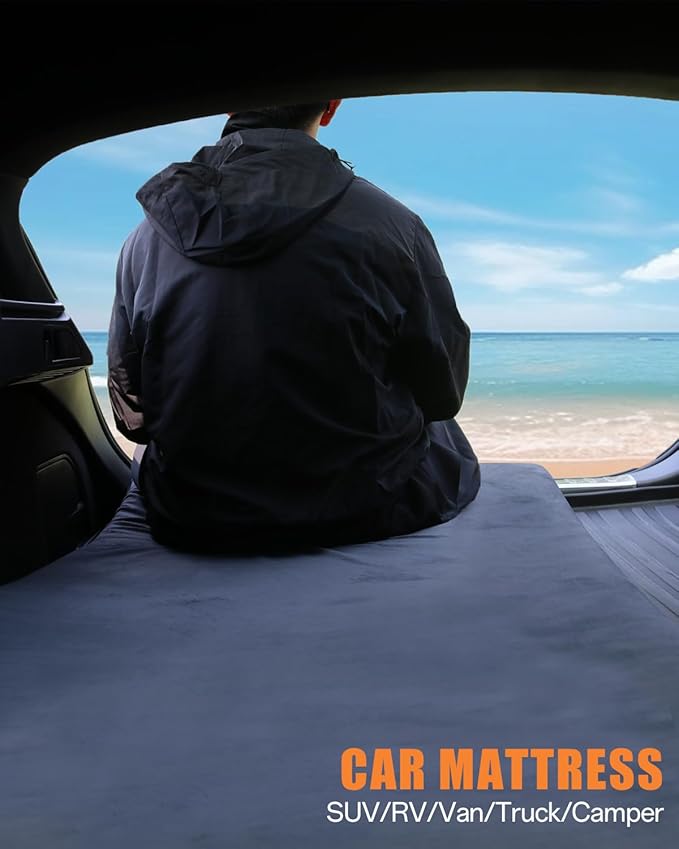 Sleeping Pad,3-inch Thick Memory Foam Camping Mattress,Portable Roll-Up Mat for