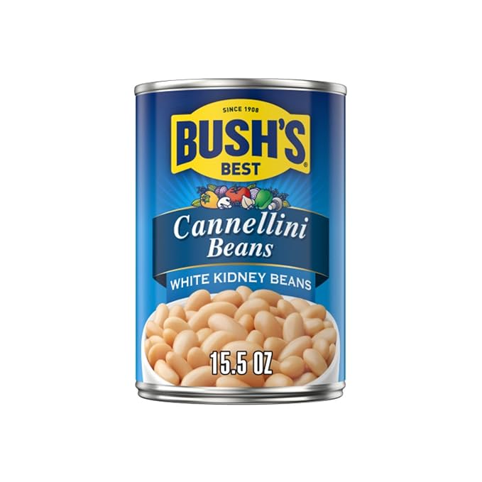 Bush's Best Baked Beans, Pinto Perfect Pair, 3 Pinto (16 Oz), 3 Cannellini (15.5 Oz), (Variety Pack)