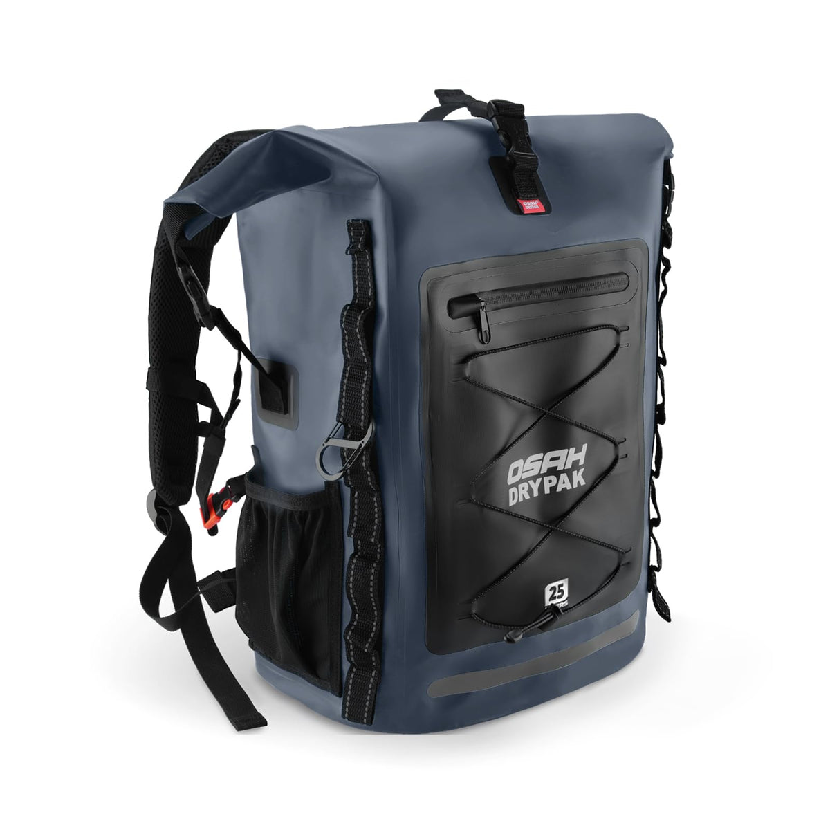 OSAH DRYPAK Waterproof Backpack Dry Bag 25L/35L/55L/85L – Heavy Duty Roll-Top Hiking Backpack Sack