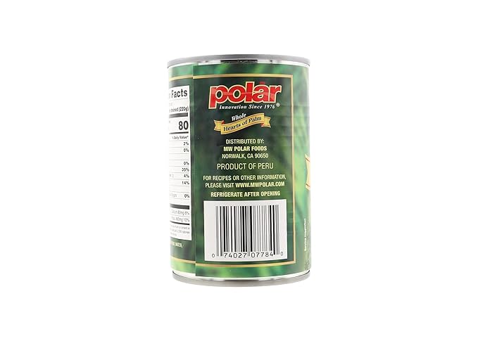 MW Polar Whole Hearts of Palm, 14 Oz, (Pack of 12)