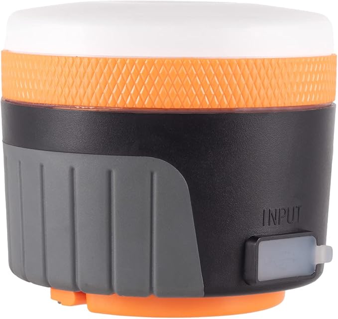 LIT-PaTH LED Camping Light, Rechargeable Lantern with Magnet Base, 4400 mAh, Survival Kit for