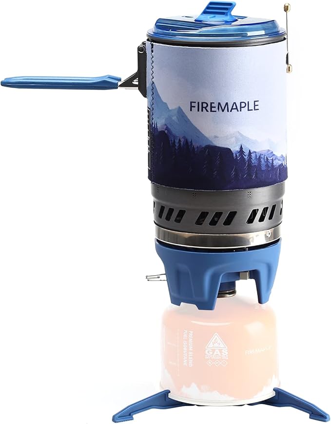 Fire Maple Polaris Pressure Regulator Cooking System | Portable Camping Backpacking Gas Stove with