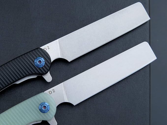 Eafengrow EF939 Folding Pocket Knife with D2 Steel Blade G10 Handle; EDC Pocket Folding Knife for