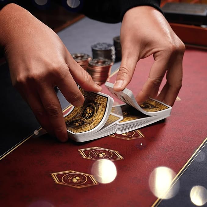 PIRATEGOLD Pirate Themed Metal Poker Chip Set 300pc for Texas Hold?™Em, Gold, Silver, Gunmetal