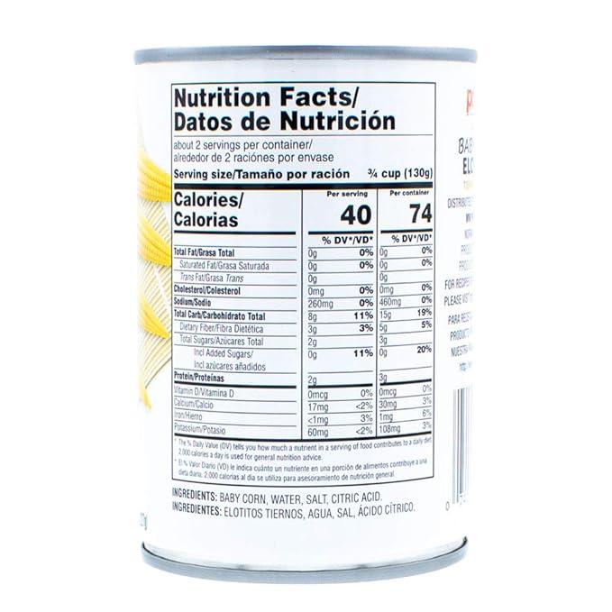 MW Polar Canned Vegetables, Whole Baby Corn, 15-Ounce (Pack of 12)