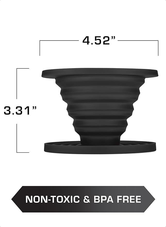COLETTI Sierra Camping Pour Over Coffee Dripper ??Collapsible Pour Over Coffee Dripper ??Includes