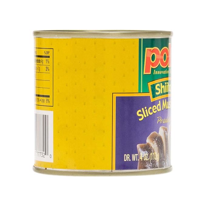MW polar Sliced Shiitake Mushrooms, 4 Ounce (Pack of 12)