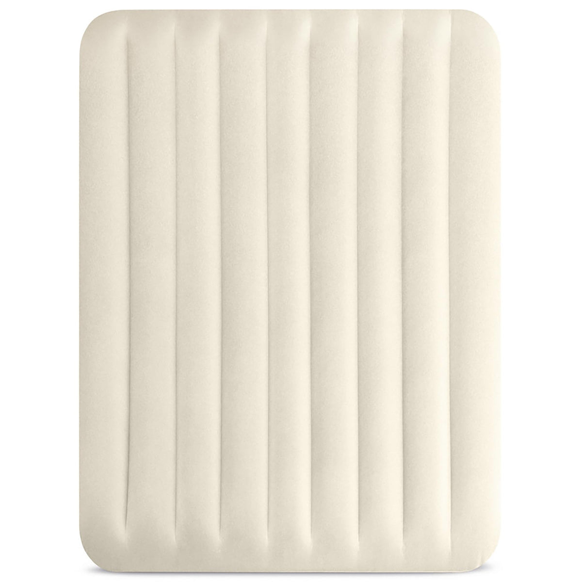 Intex 64103E Dura-Beam Standard Single-High Air Mattress: Fiber-Tech - Queen Size - 10in Bed Height