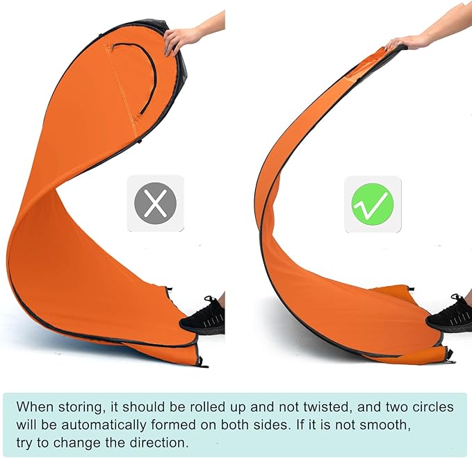 BRIAN & DANY Pop Up Shower Tent, Portable Privacy Camping Changing Tent, Camp Toilet Bathroom Pod