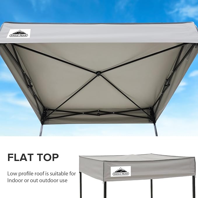 EAGLE PEAK Flex Compact 5x5 Pop-up Canopy Changing Room, Portable Privacy Dressing Room for Indoor