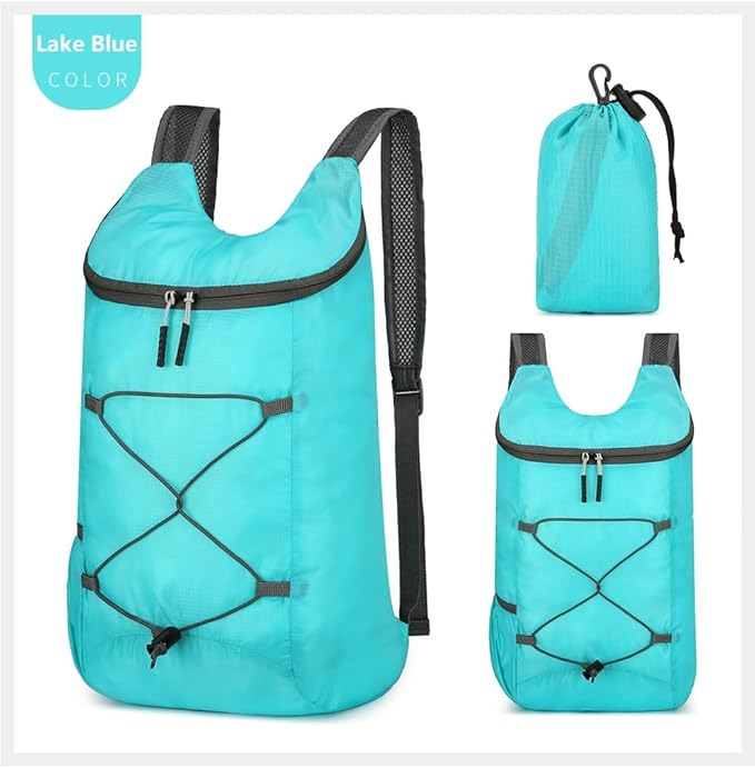16L Lightweight Foldable Hiking-Backpack Small Packable-Daypack For Travel,Ultralight