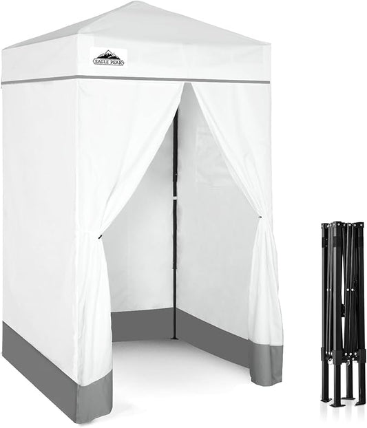 EAGLE PEAK Flex Ultra Compact 4x4 Pop-up Canopy, Sun Shelter, Changing Room, Portable Privacy