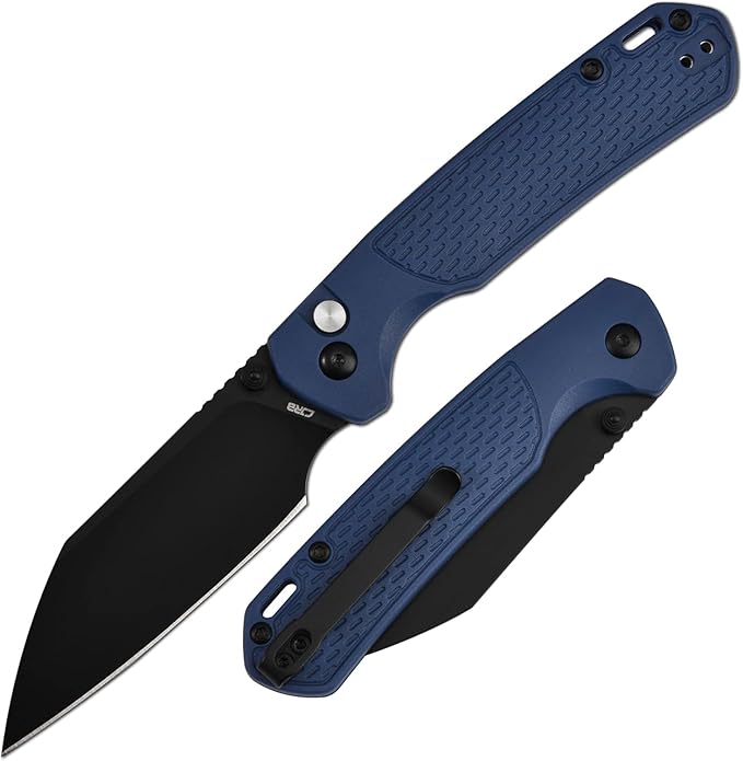CJRB Pyrite-Light Pocket Knife, Folding Knife with 3.34'' AR-RPM9 Steel Blade Small Pocket Knife