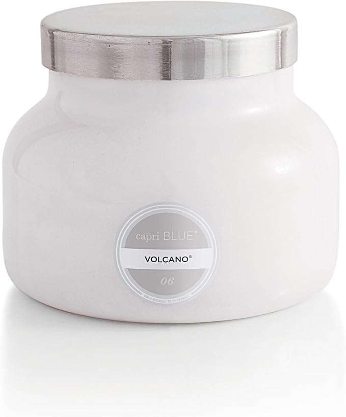 Capri Blue Volcano Scented Candles - Luxury Glass Jar Candles for Home Scented with Tropical Fruit