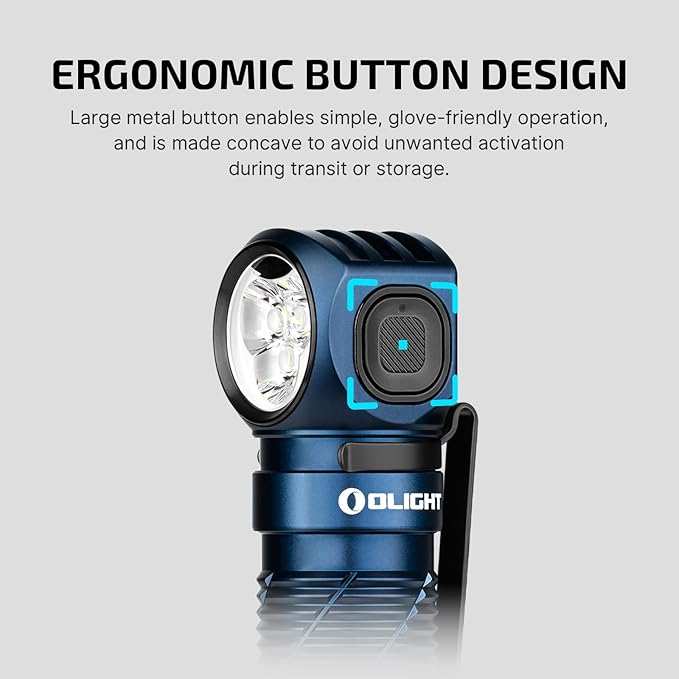 OLIGHT Perun 3 Rechargeable Headlamp Flashlight, 3000 Lumens LED Headlight with Red Light