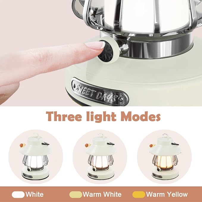 Camping Lantern for Kid Toddler Flashlight with Soft Light & Eye Protection Indoor Outdoor Hanging
