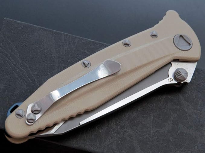 Eafengrow EF55 Pocket Knife Folding Knife G10 Handle D2 Steel Blade Folder EDC Tool Knifes for