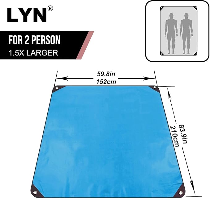 LYN Heavy Duty Emergency Blanket Survival Gear Waterproof Insulated Blanket Emergency Tarp for