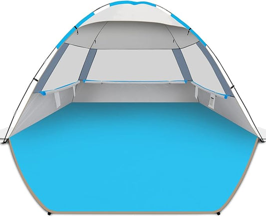 Gorich Beach Tent Sun Shelter for 3/4-5/6-7/8-10 Person with UPF 50ï¼?UV Protection, Lightweight &