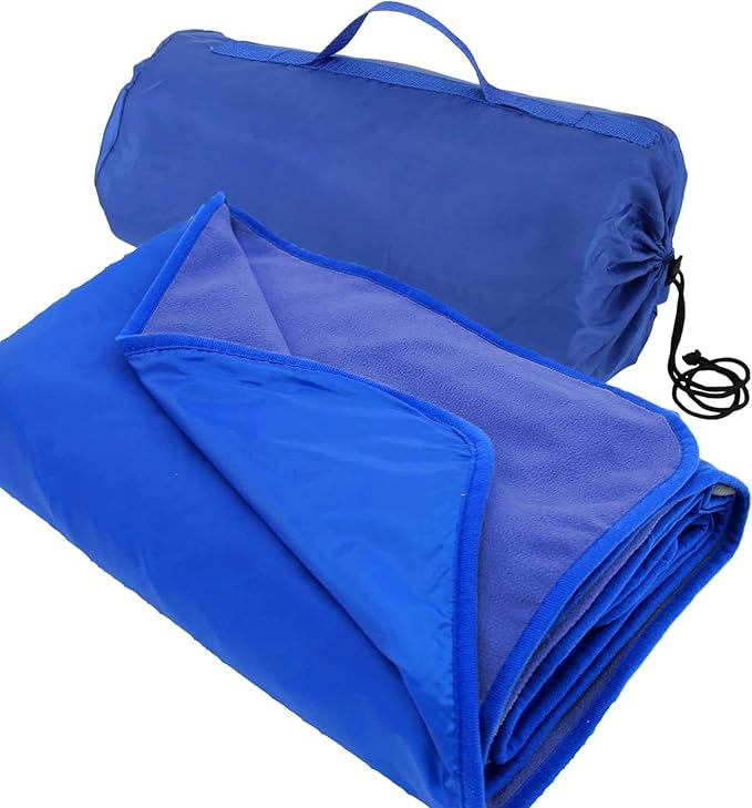 Threadart Outdoor Rainproof & Windproof Thick Stadium Blanket | for Camping, Picnic, Sports