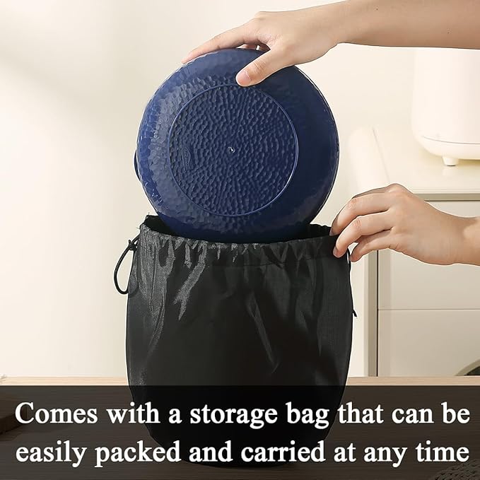 Evanda Camping Mess Kit with Bowl, Plate, Cup, Spoon, Fork, Knife and Carry Bag, Reusable Camping