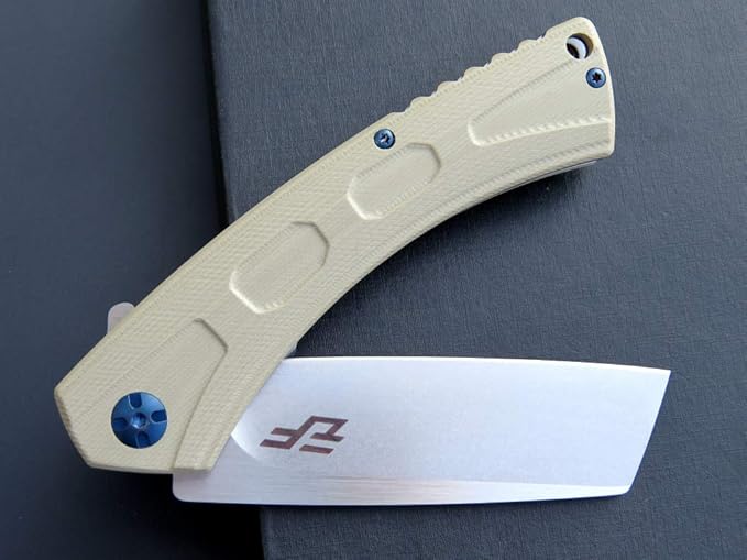 Eafengrow EF931 Pocket Knife D2 Steel Blade Outdoor Tool Knives G10 Handle Pocket Clip EDC Reliable