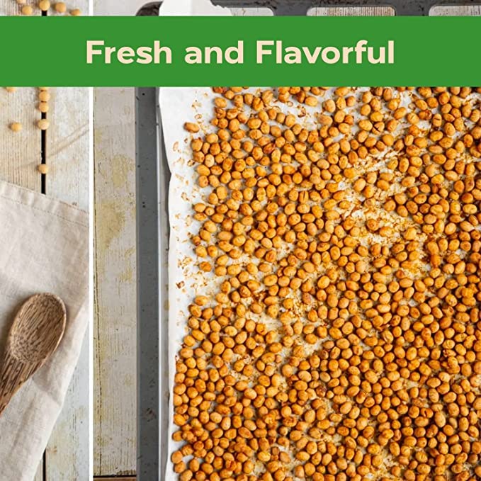 Sincerely Nuts Roasted Soybeans Unsalted (5 LB) Gluten-Free - Vegan & Kosher-Powerful Vegetarian