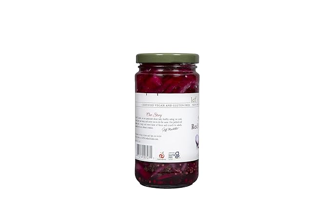 Jeff's Garden Pickled Onion Pack, Pickled Red Onion & Spicy Pickled Onion | Gluten Free | 12 Fluid