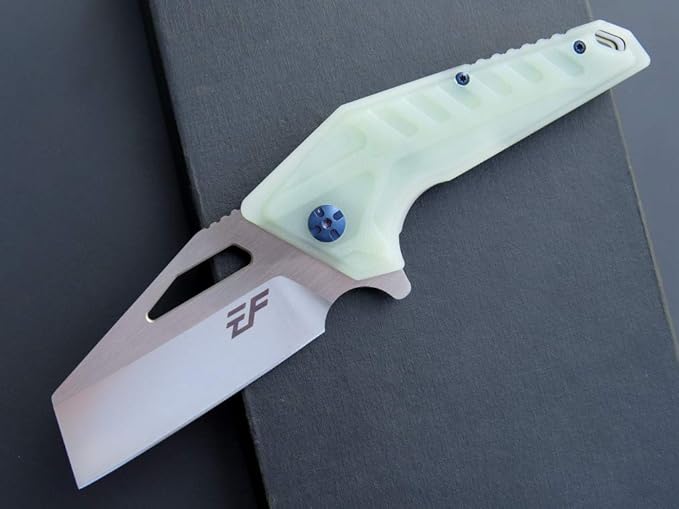 Eafengrow EF933 Pocket Folding Knife EDC D2 Steel Blade Knives G10 Handle Pocket Clip EDC Knife